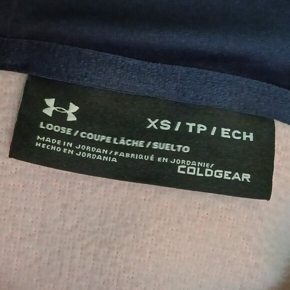 Under Armour Pink Sweatshirt with hood long Sleeve Size XS - Picture 6 of 14